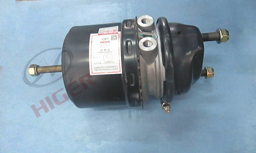 Chambre à gaz de stockage d'énergie de ressort gauche arrière