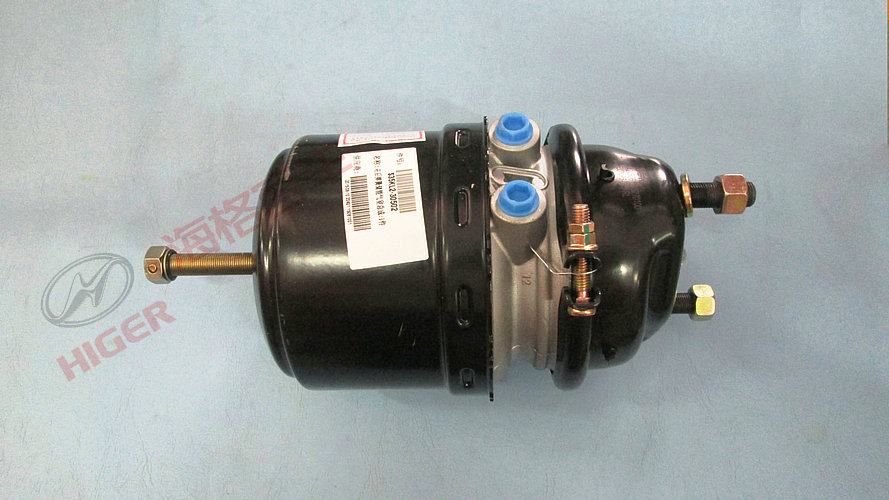 Right rear spring energy storage gas chamber assembly