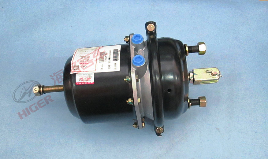 Rear left spring brake air chamber assembly