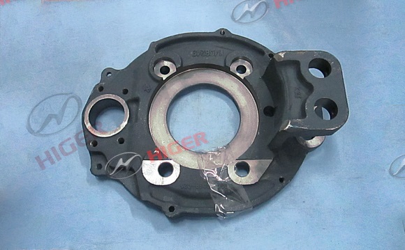 Front left brake base plate with oil seal assembly