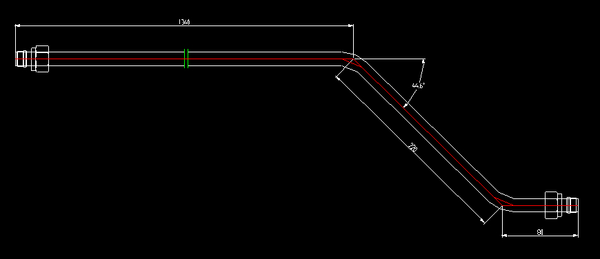 Montage du tuyau d'air (tuyau à haute température relié au condenseur)