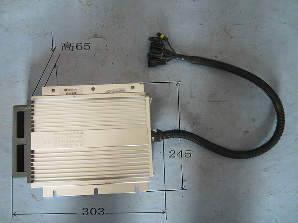 Régulateur d'entraînement montage-avec alarme de température