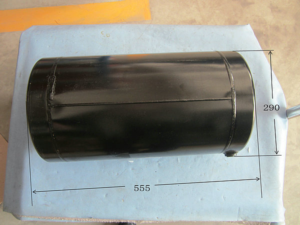 Air storage cylinder assembly