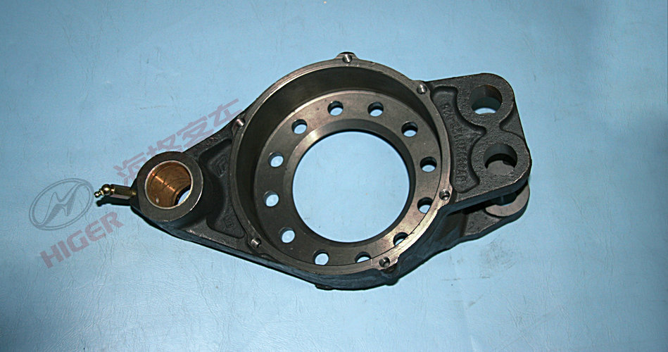 Базовая табличка заднего тормоза с кустарником в сборе-1