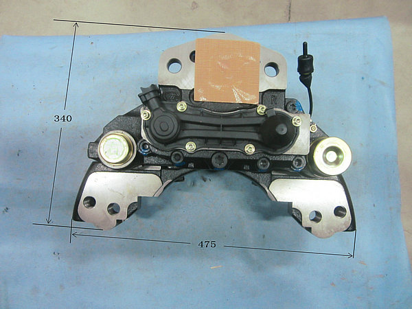 Right brake assembly (Zhejiang Wan'an)-2