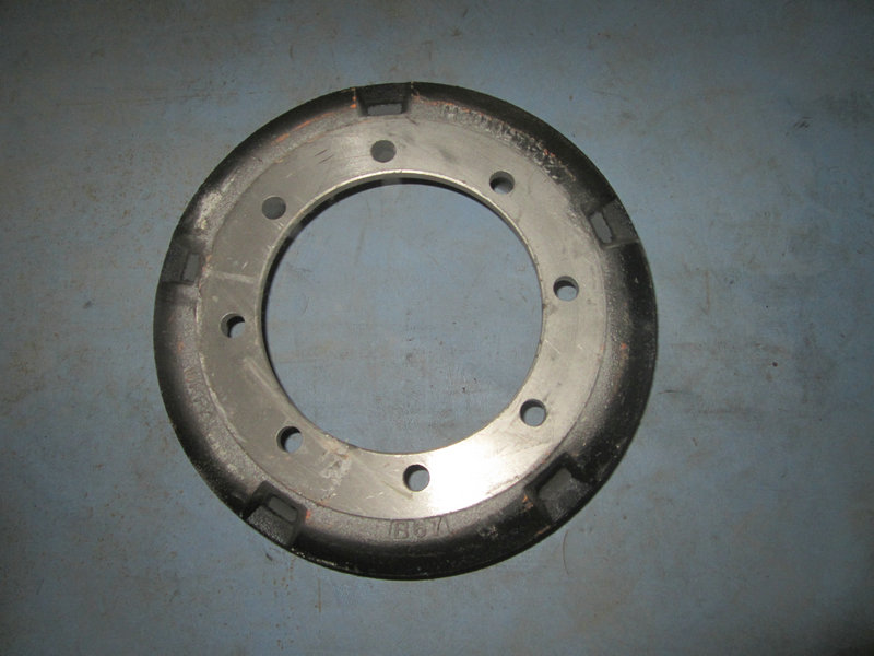 Front brake drum