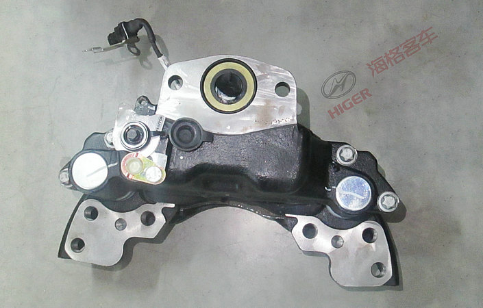 Left brake caliper assembly