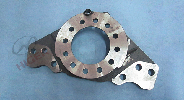 Left brake bottom plate