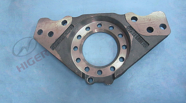 Нижняя пластина с левым тормозом-1