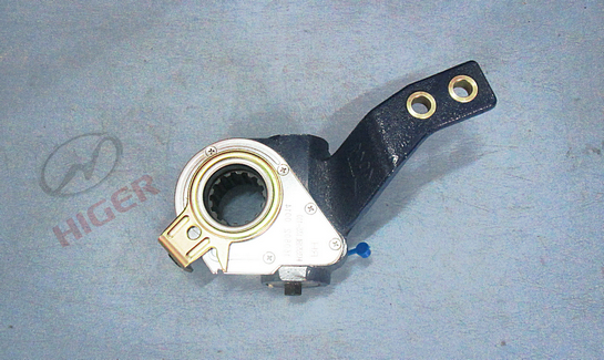 Left brake adjustment arm assembly