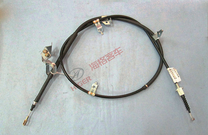 Hand brake left rear cable assembly (pand drum bridge)