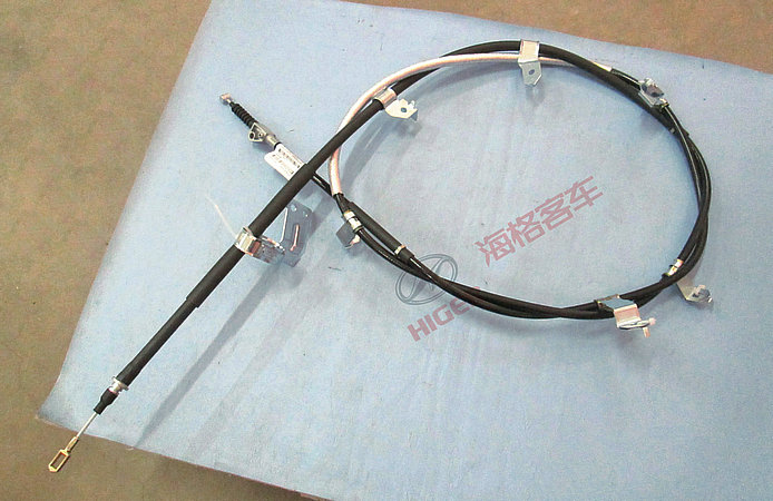Hand brake right rear cable assembly (pand drum bridge)