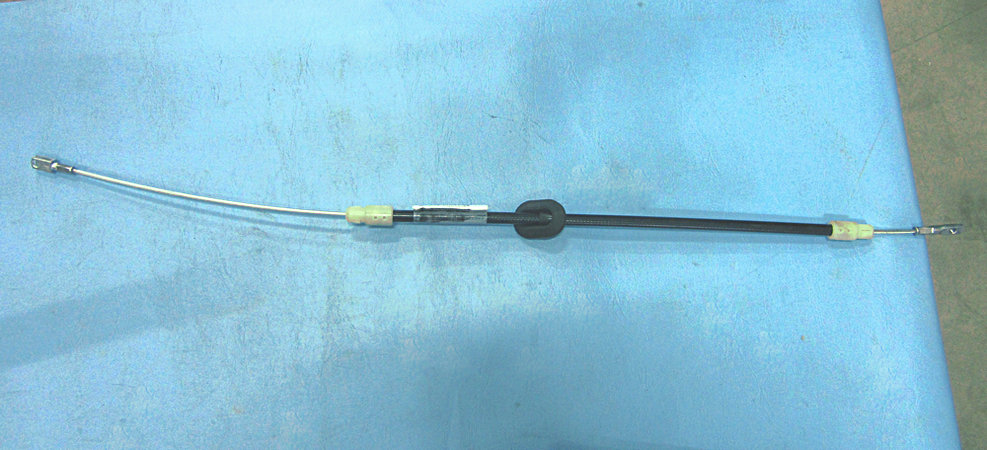 Parking brake wire drawing assembly