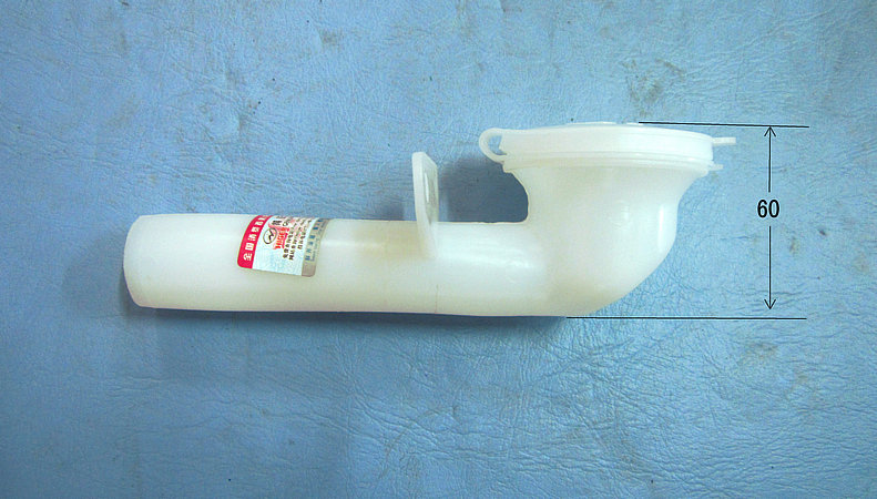 Fluid port of the window scrubber-1