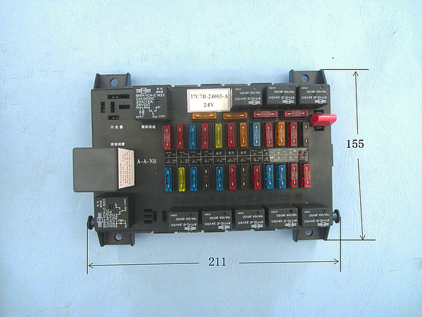 Central control box