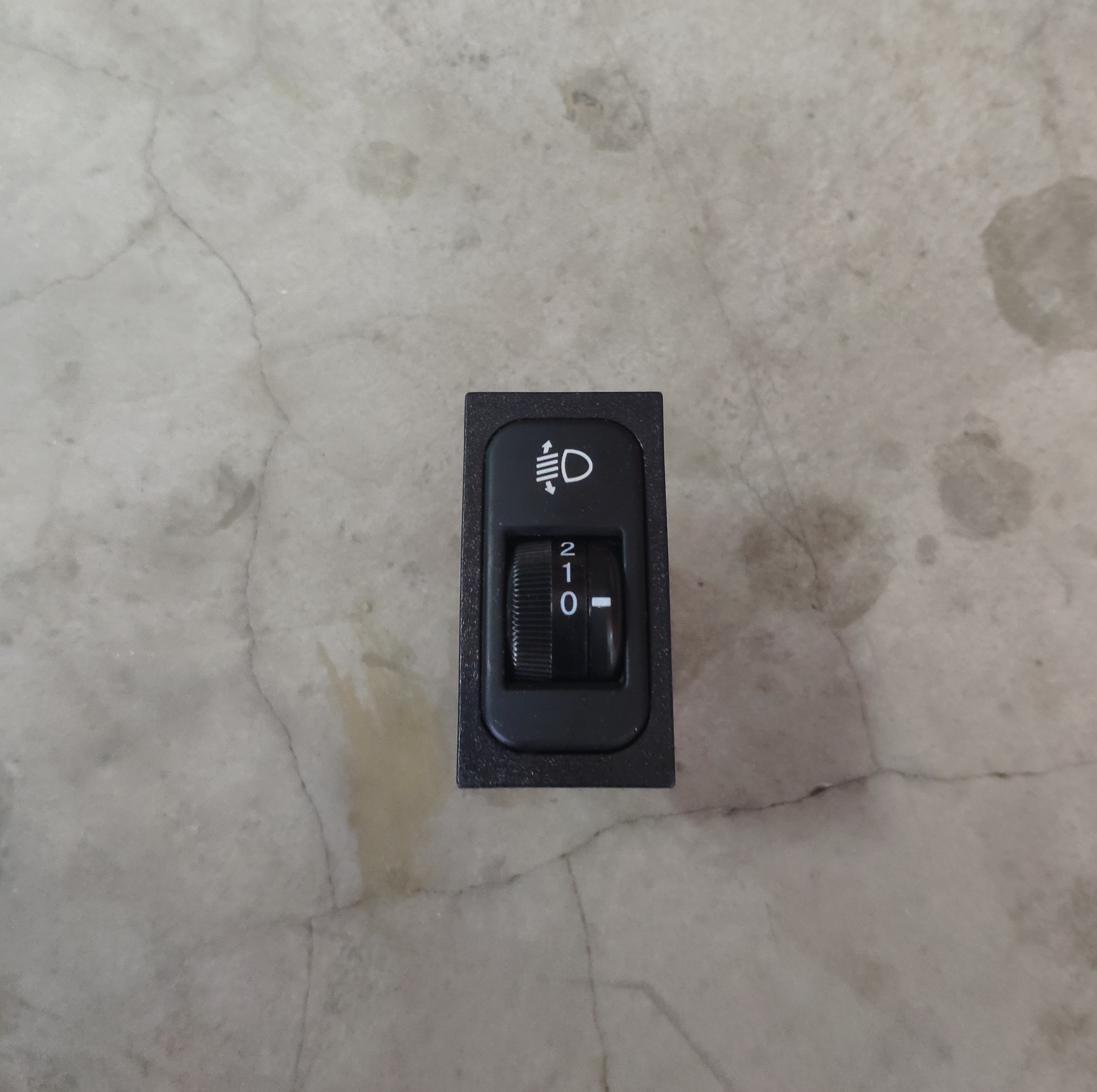 Commutateur de rocker (réglage de la lumière)