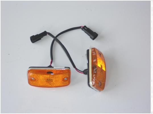 Side sign light (composite side reflector)