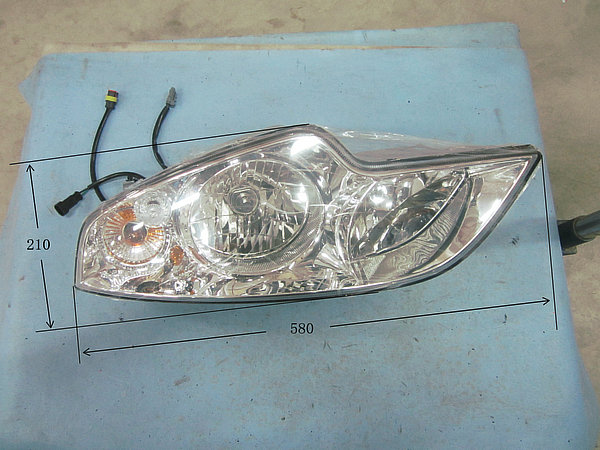 Left front combination light