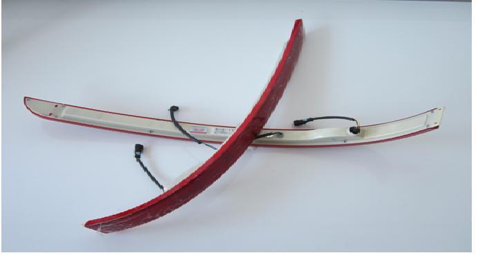 Left rear combination light (display, high braking)