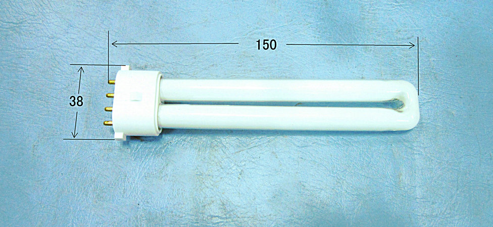 U-shaped lamp (one row of wire posts) (10W)