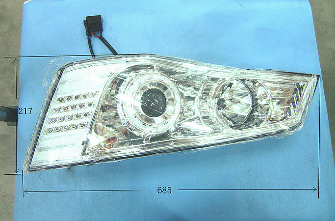 Left front combination light