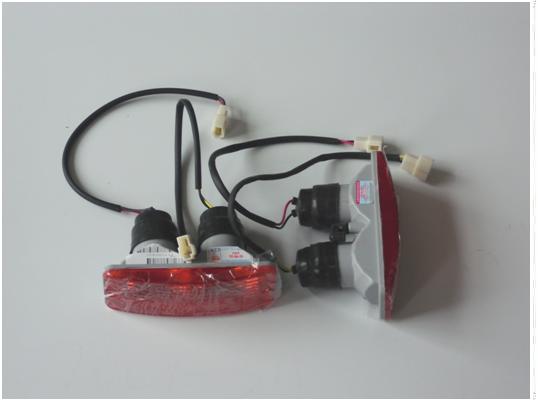 Left rear combination light (steer, profile)