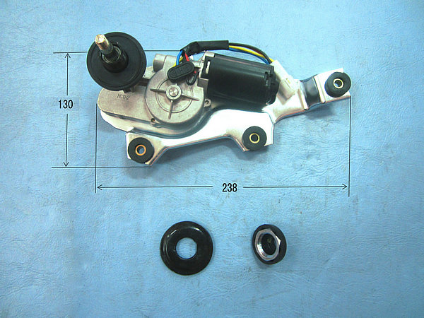 Wiper and scrubber (rear wiper motor assembly)
