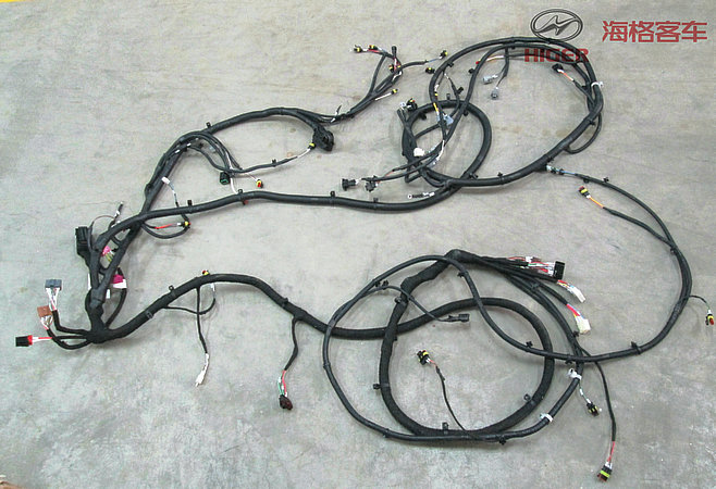 Engine cabin wiring harness
