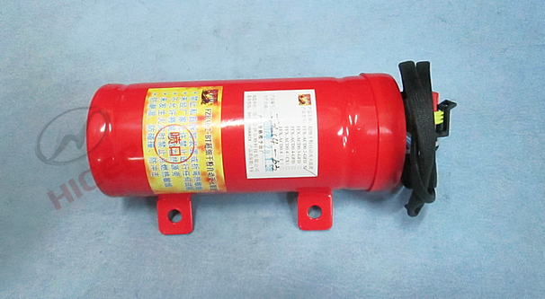 Automatic fire extinguishing device of the engine compartment