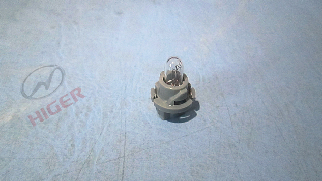 Wedge-shaped light bulb lamp holder combination