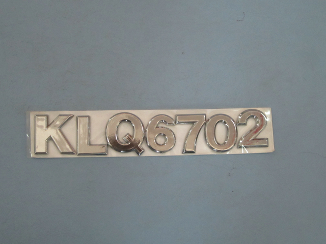 Signage (KLQ6702 model)