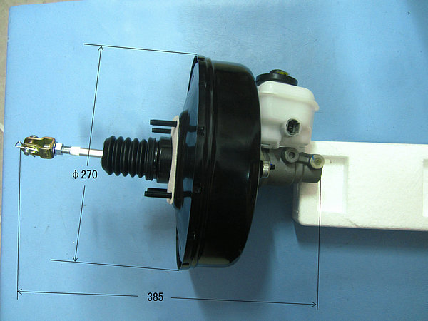 Vacuum booster assembly