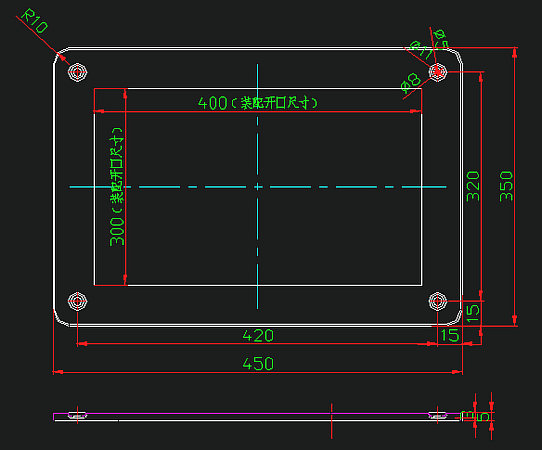 Inspection cover (stamping 350*450)