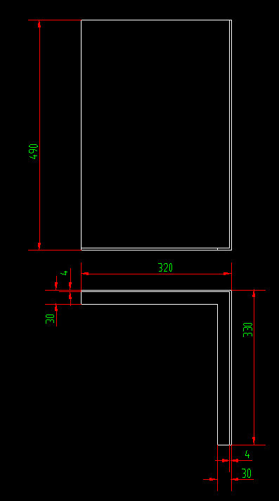 Under-dash panel (right)