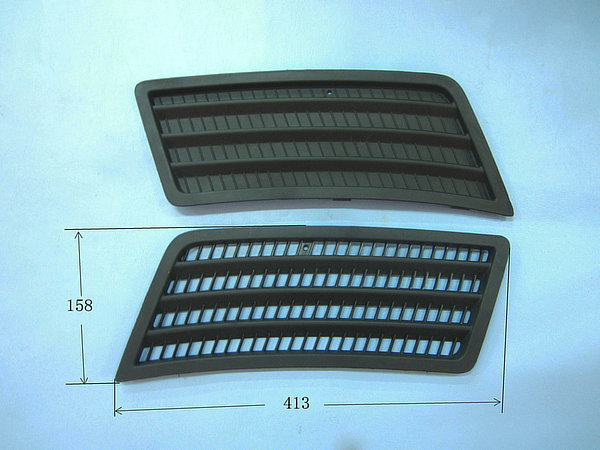 Air intake grille (top left)