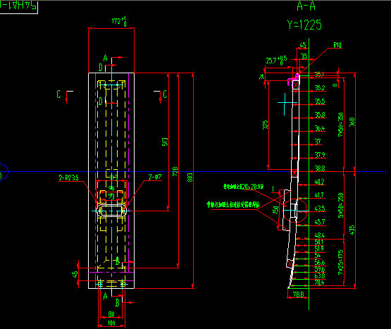 Central door front door