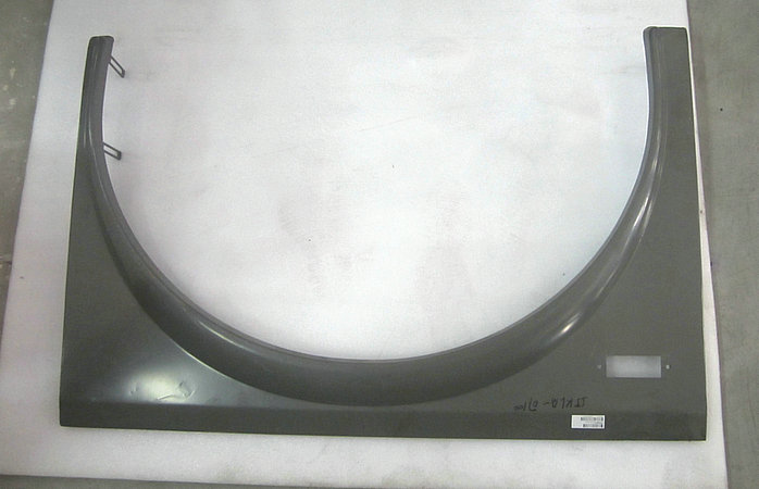 Wheel wing plate (right front iron piece)
