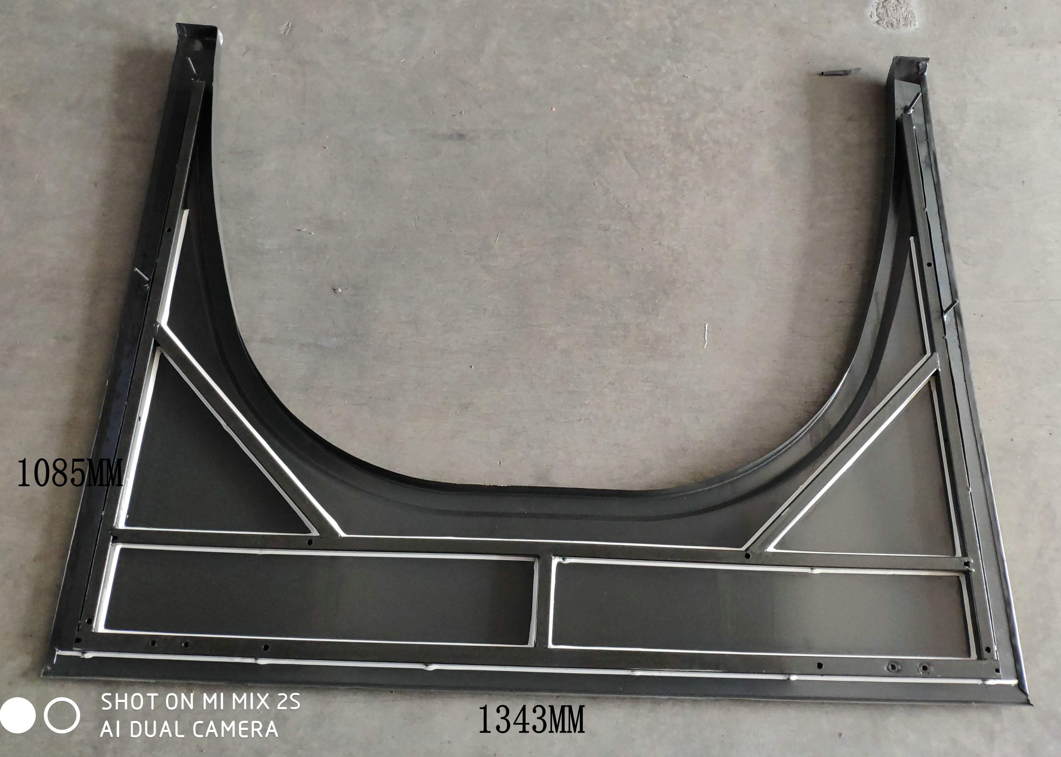 Wing plate (right rear)