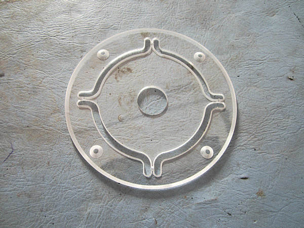 Glass (Emergency Handle Plexiglass Cover)