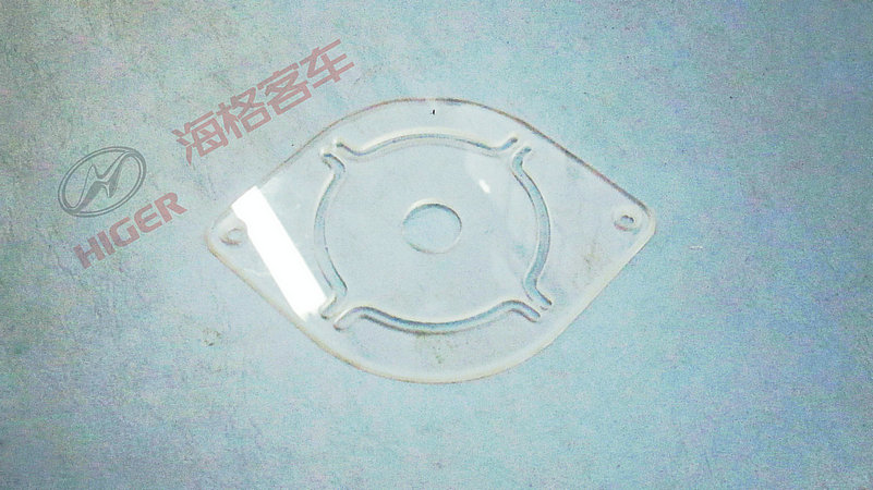 Verre (Couvercle en plexiglas de poignée d'urgence)-1