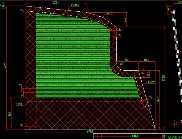 Fenêtre latérale (côté droit supérieur, creux incolore)
