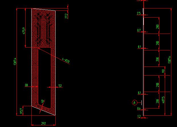 Passenger door glass (right front door, colorless front)