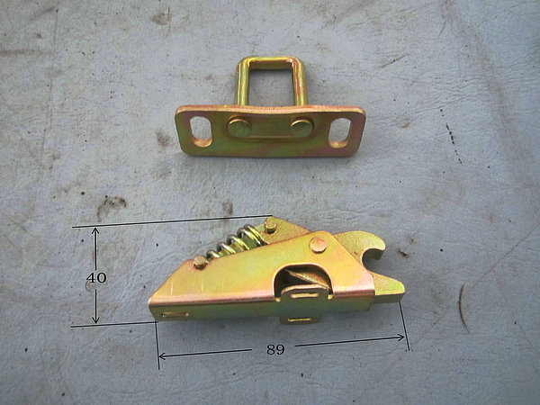 Touch lock assembly (metal touch lock + hook 45)