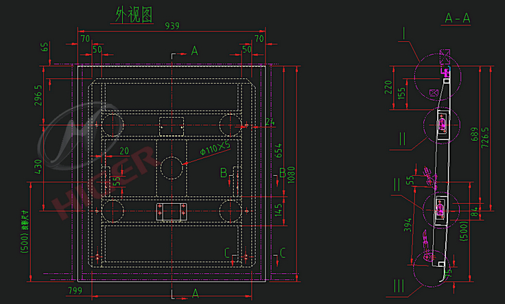 Porte à bagages (panel)