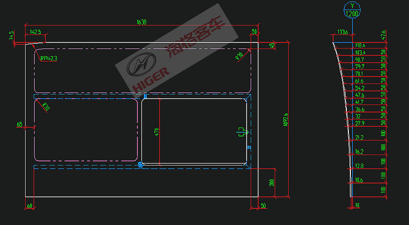 Боковое окно (встроенный туловище на левом одном этаже)
