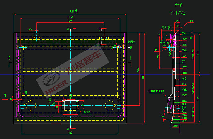 Porte à bagages (première)