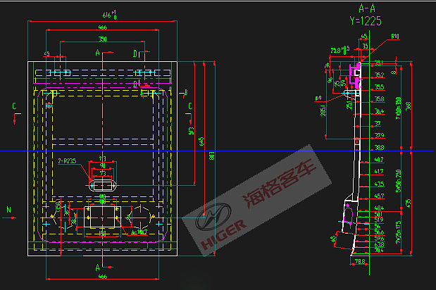 Rear wheel rear hatch (left)