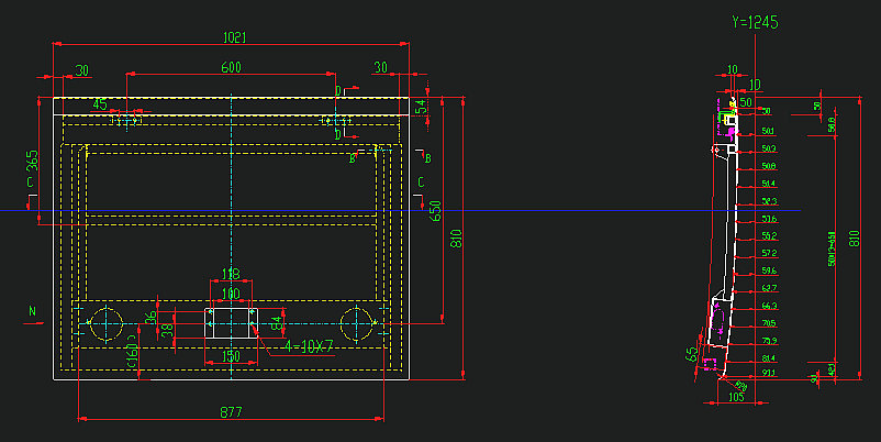 Luggage door (first)