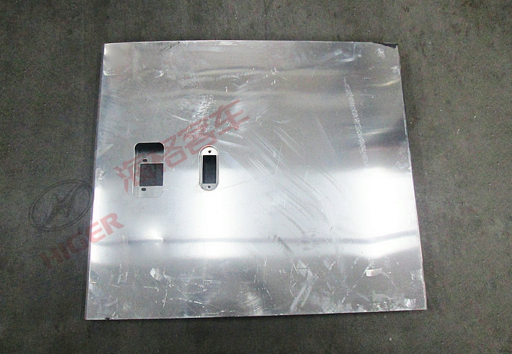 Rear wheel rear hatch (left)