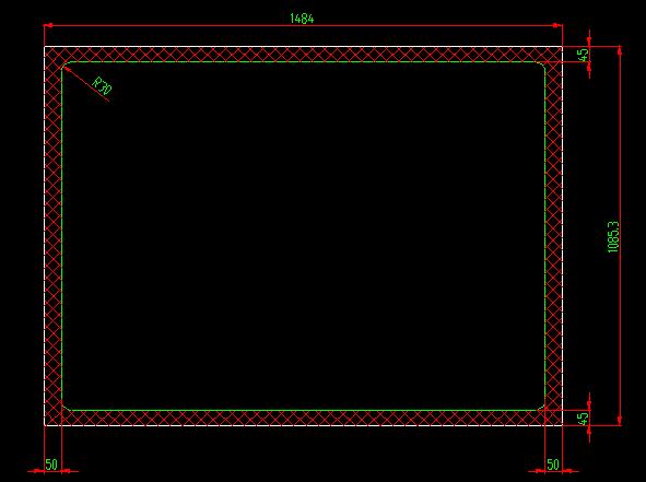 Side window (left gray hollow 2)